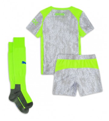 Manchester City Tredjetrøje Børn 2025-26 Kortærmet (+ Korte bukser)